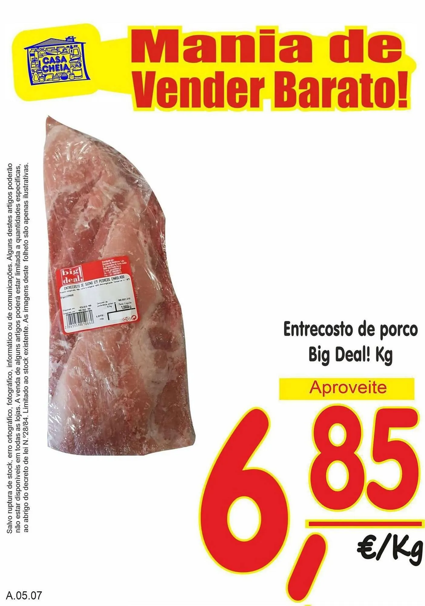 Folheto Folheto Casa Cheia de 2 de maio até 12 de maio 2025 - Pagina 1