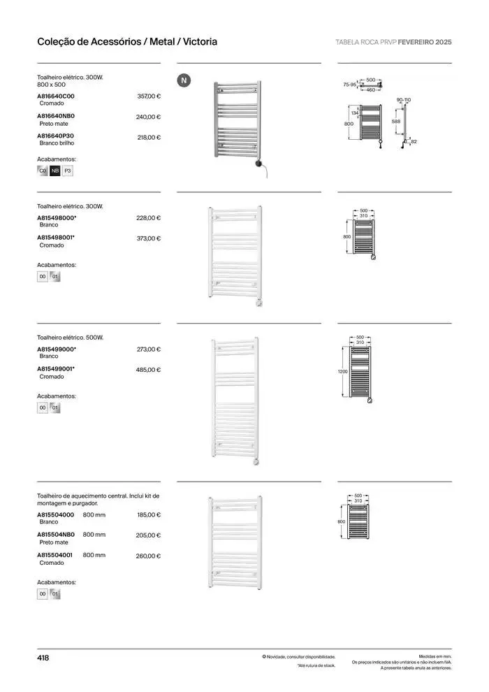 Folheto Soluções de Banho de 6 de janeiro até 31 de dezembro 2025 - Pagina 420