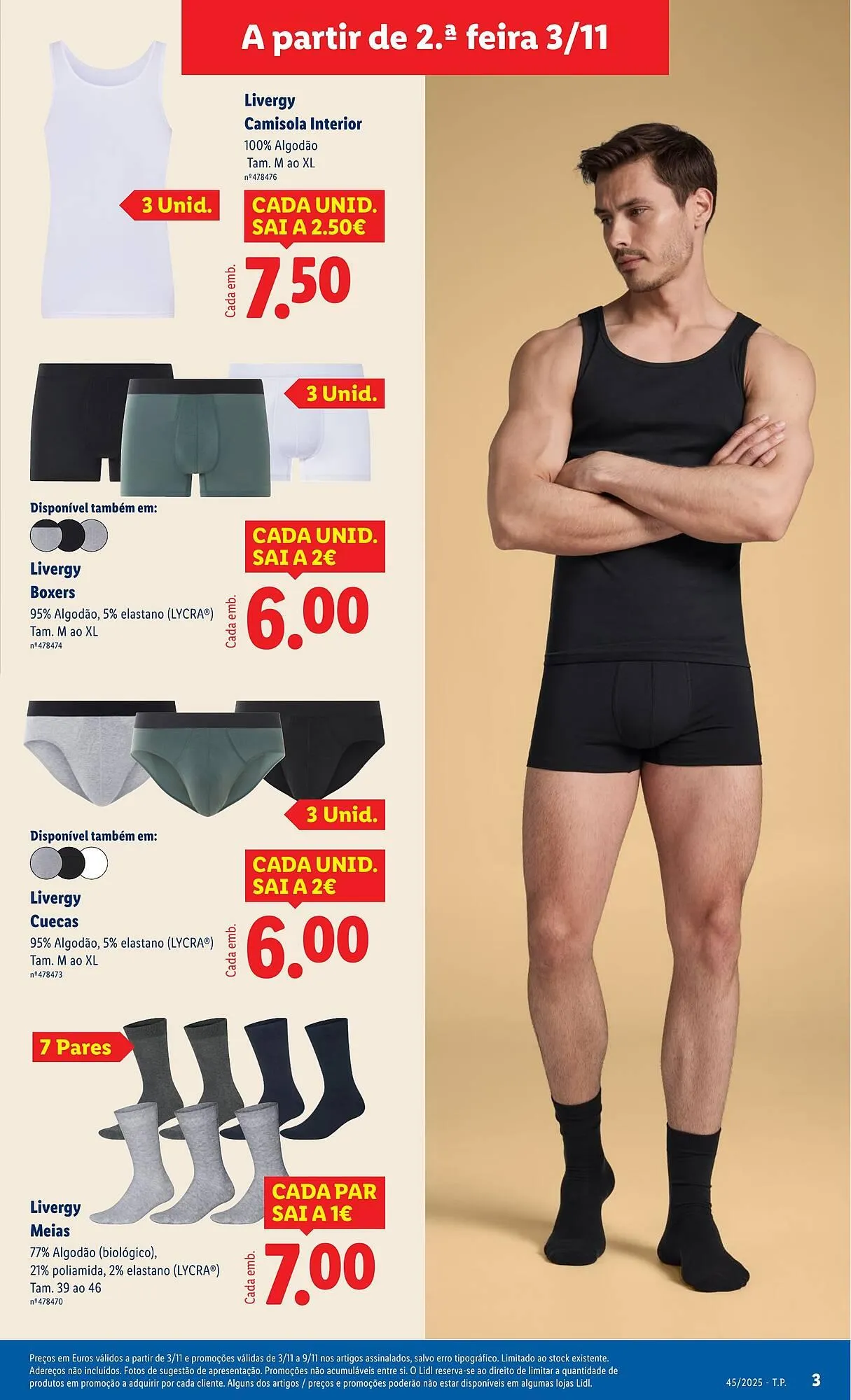 Folheto Folheto Lidl de 3 de novembro até 9 de novembro 2025 - Pagina 3