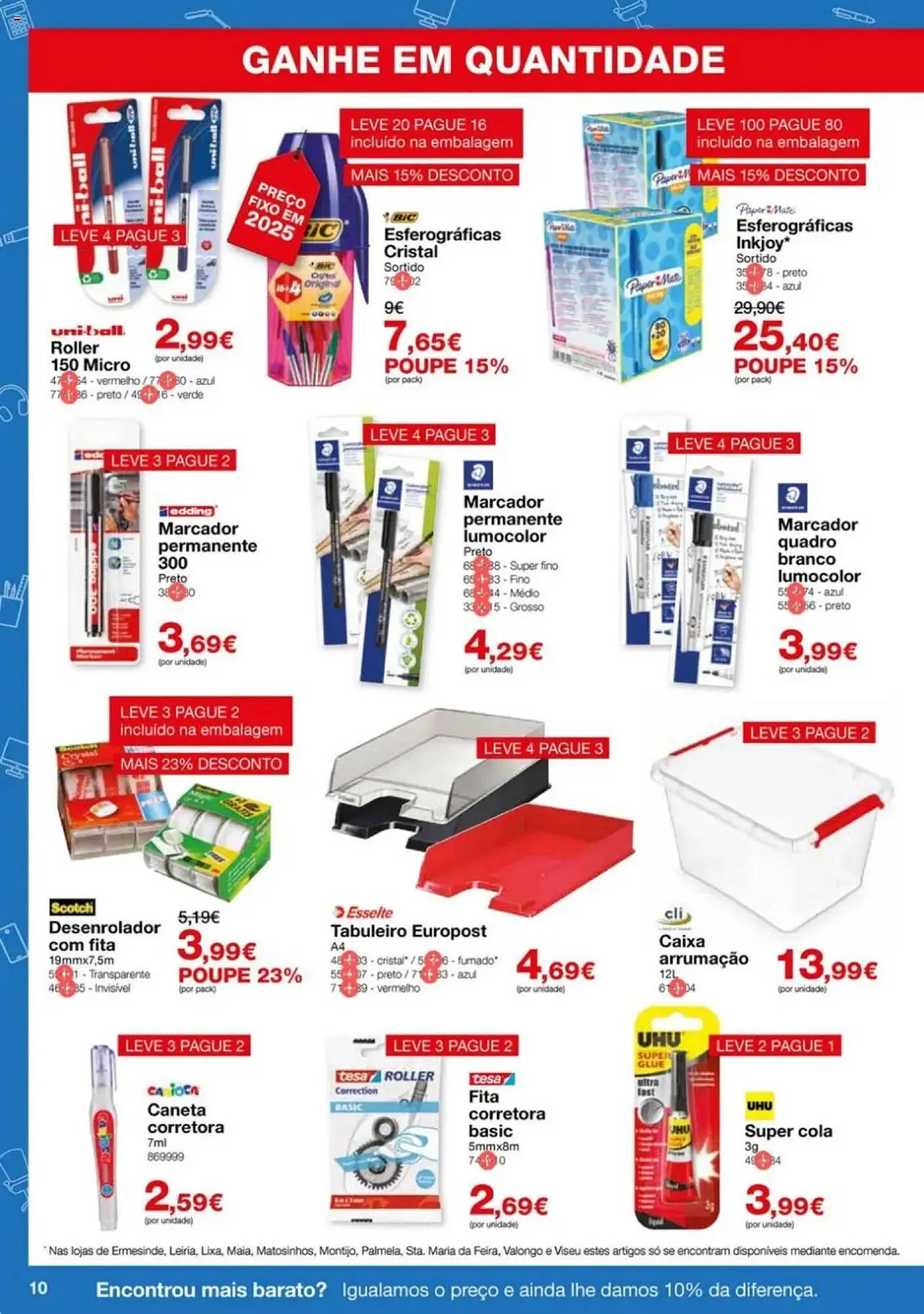 Folheto Folheto Staples de 2 de janeiro até 20 de fevereiro 2025 - Pagina 10