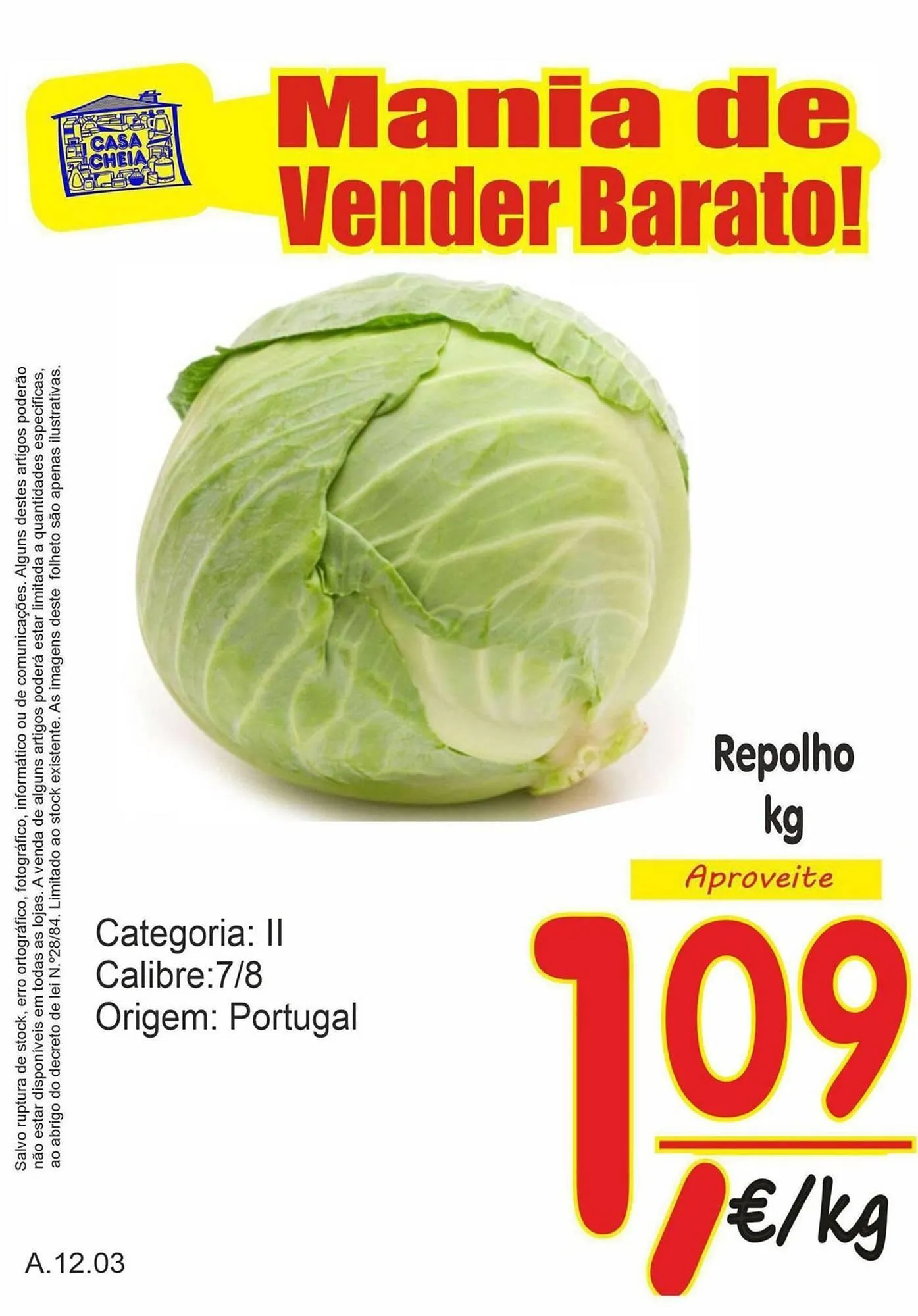 Folheto Folheto Casa Cheia de 28 de novembro até 3 de dezembro 2025 - Pagina 1