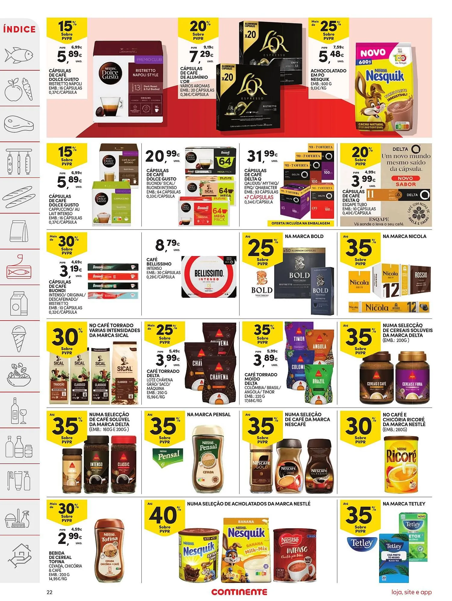 Folheto Folheto Continente de 14 de abril até 20 de abril 2026 - Pagina 22