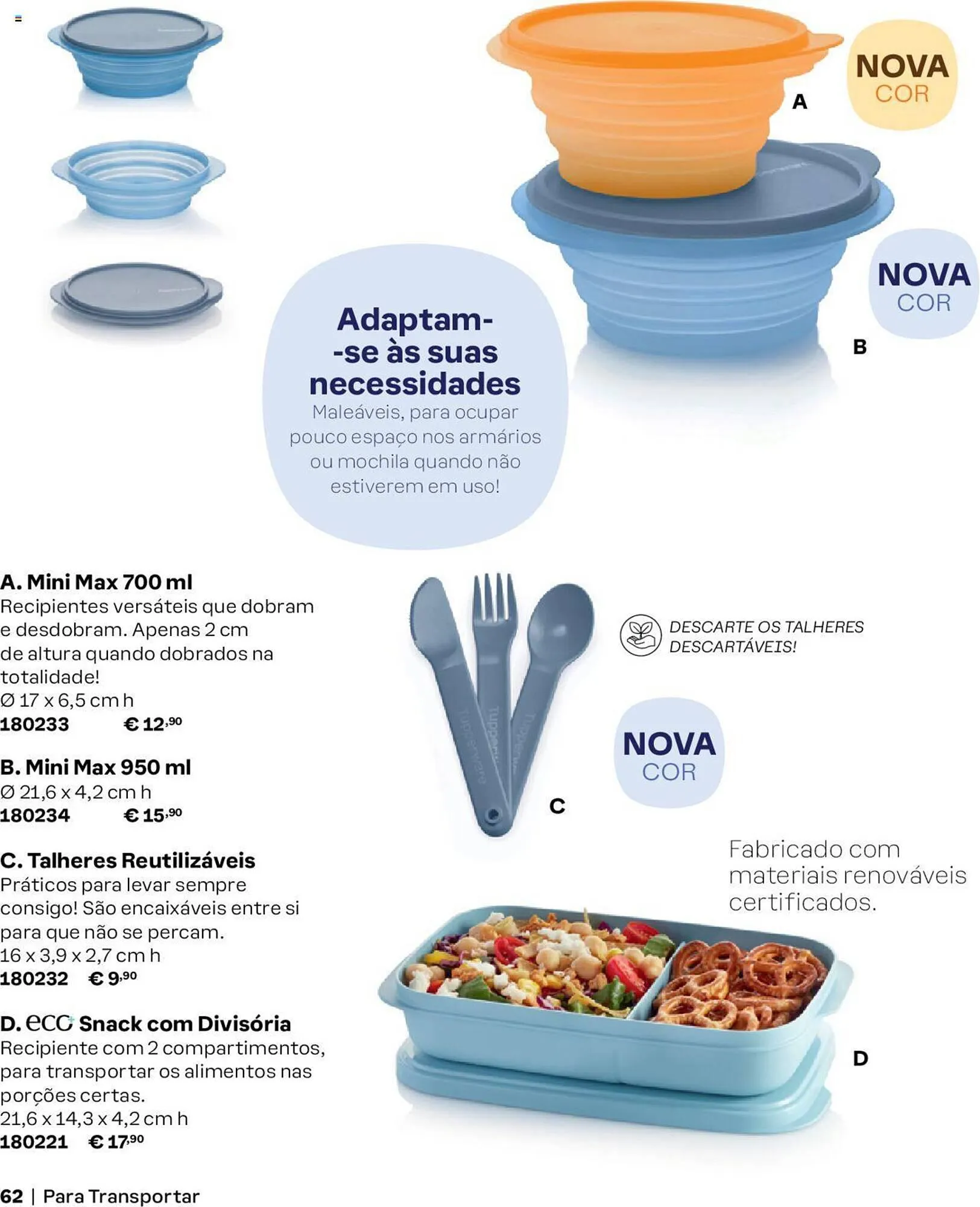 Folheto Folheto Tupperware de 5 de março até 31 de agosto 2024 - Pagina 62