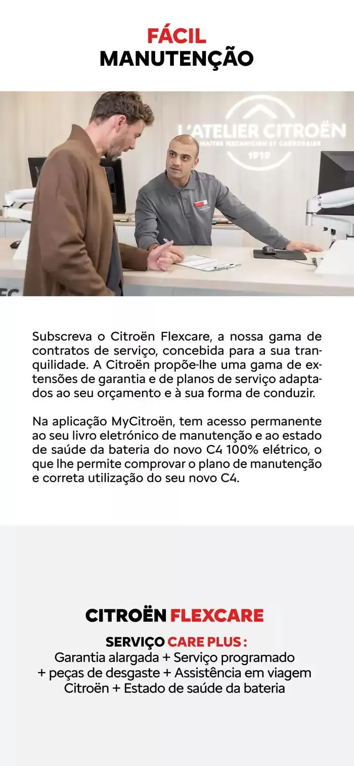 Folheto Citroen Novo ë-C4 de 31 de dezembro até 31 de dezembro 2025 - Pagina 23