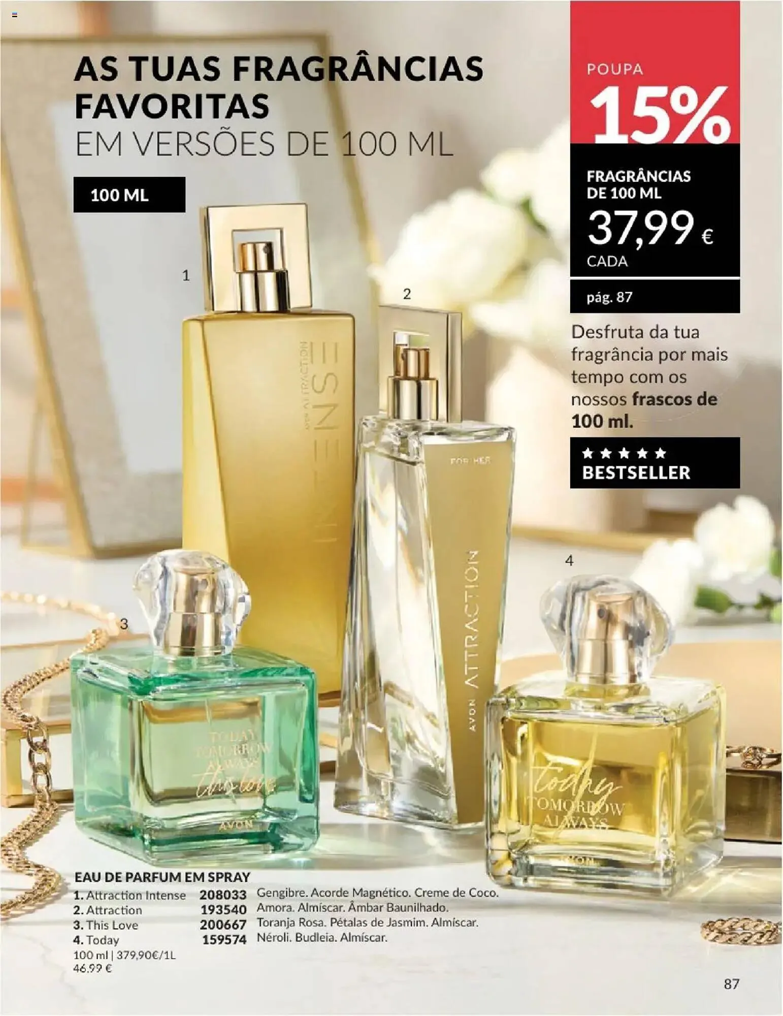 Folheto Folheto Avon de 1 de maio até 31 de maio 2025 - Pagina 87