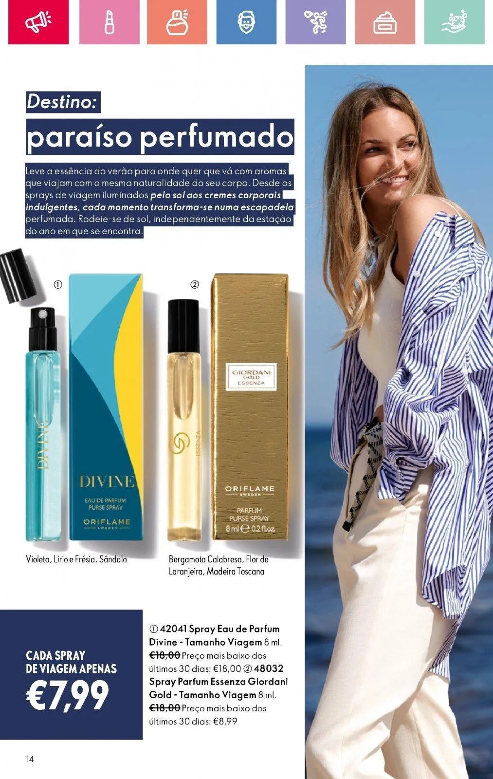 Folheto Folheto de Oriflame até 05.07.2025 de 18 de junho até 5 de julho 2025 - Pagina 14