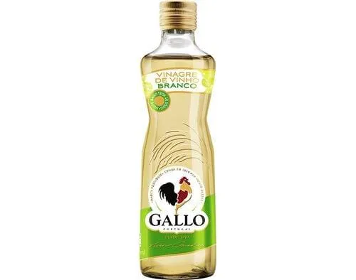 vinagre gallo vinho branco 250ml