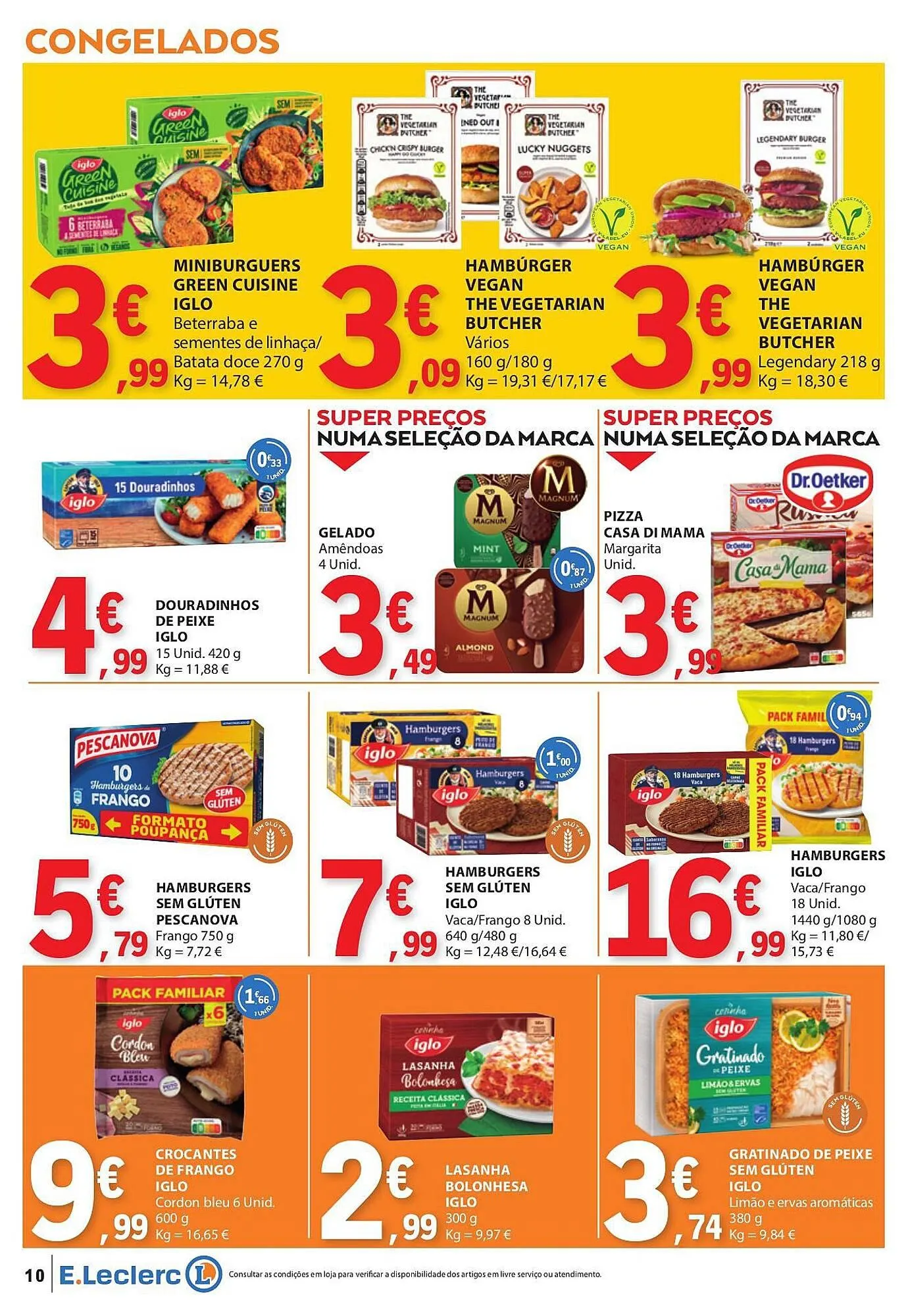 Folheto Folheto E.Leclerc de 13 de março até 19 de março 2025 - Pagina 10