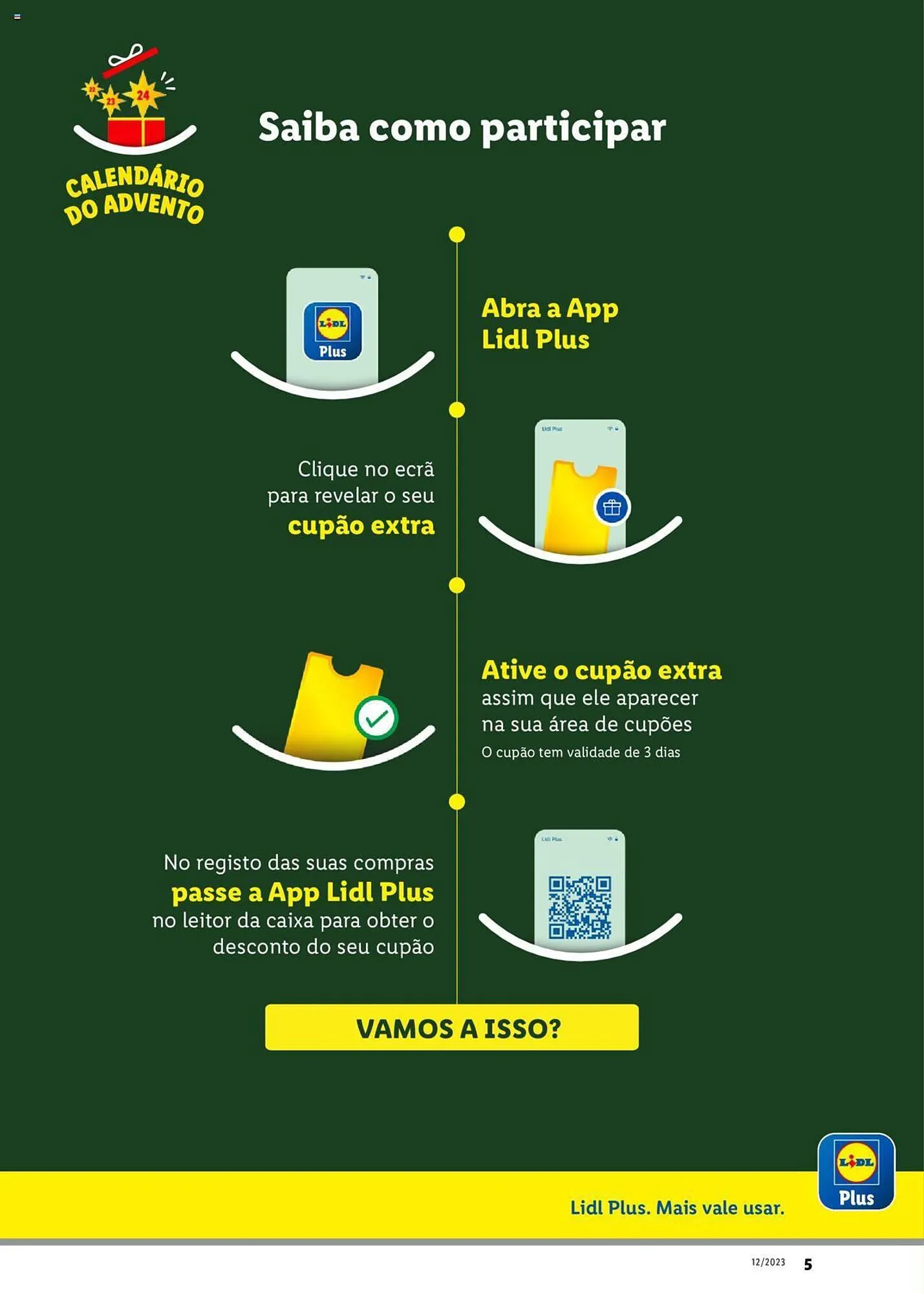Folheto Folheto Lidl de 1 de dezembro até 31 de dezembro 2023 - Pagina 5