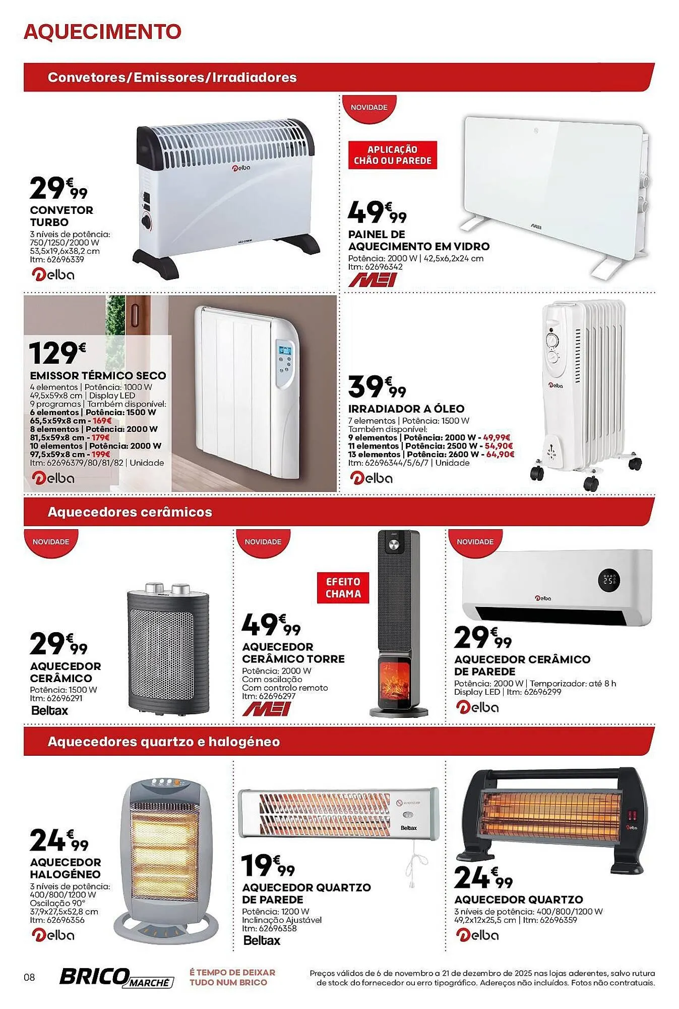 Folheto Folheto Bricomarché de 6 de novembro até 21 de dezembro 2025 - Pagina 8