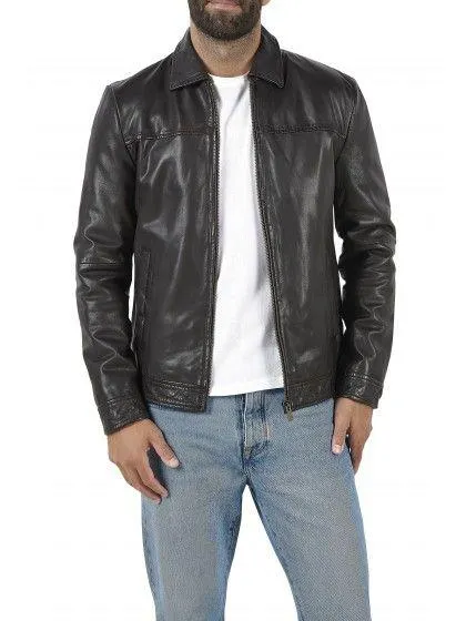 Blusão em pele Gael