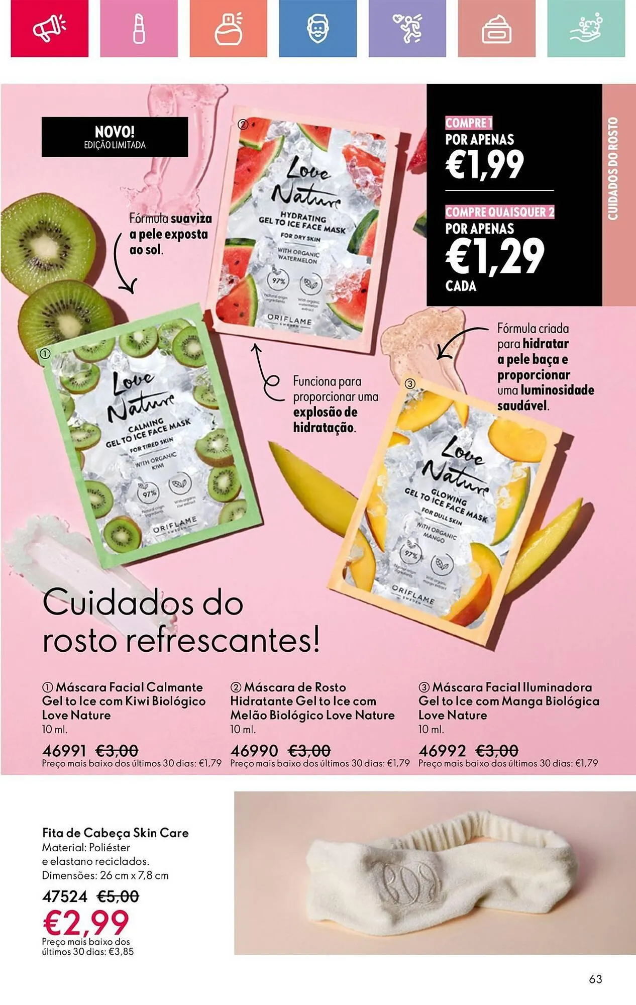 Folheto Folheto Oriflame de 4 de maio até 24 de maio 2025 - Pagina 63