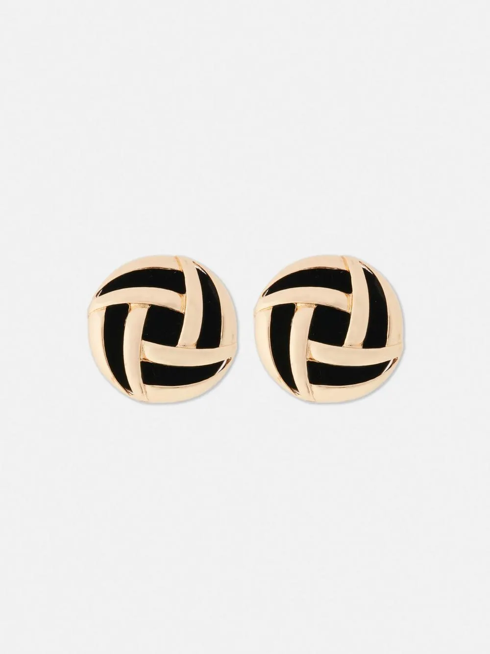 Brincos extragrandes textura Rita Ora