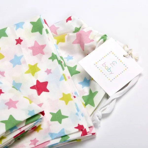 Jogo Lençol Bebé Multi Stars