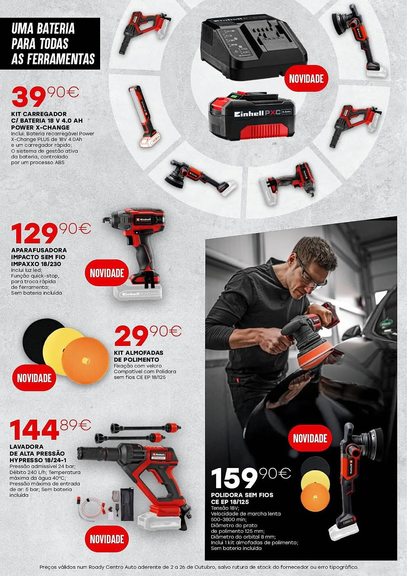 Folheto Folheto Roady de 2 de outubro até 26 de outubro 2025 - Pagina 2