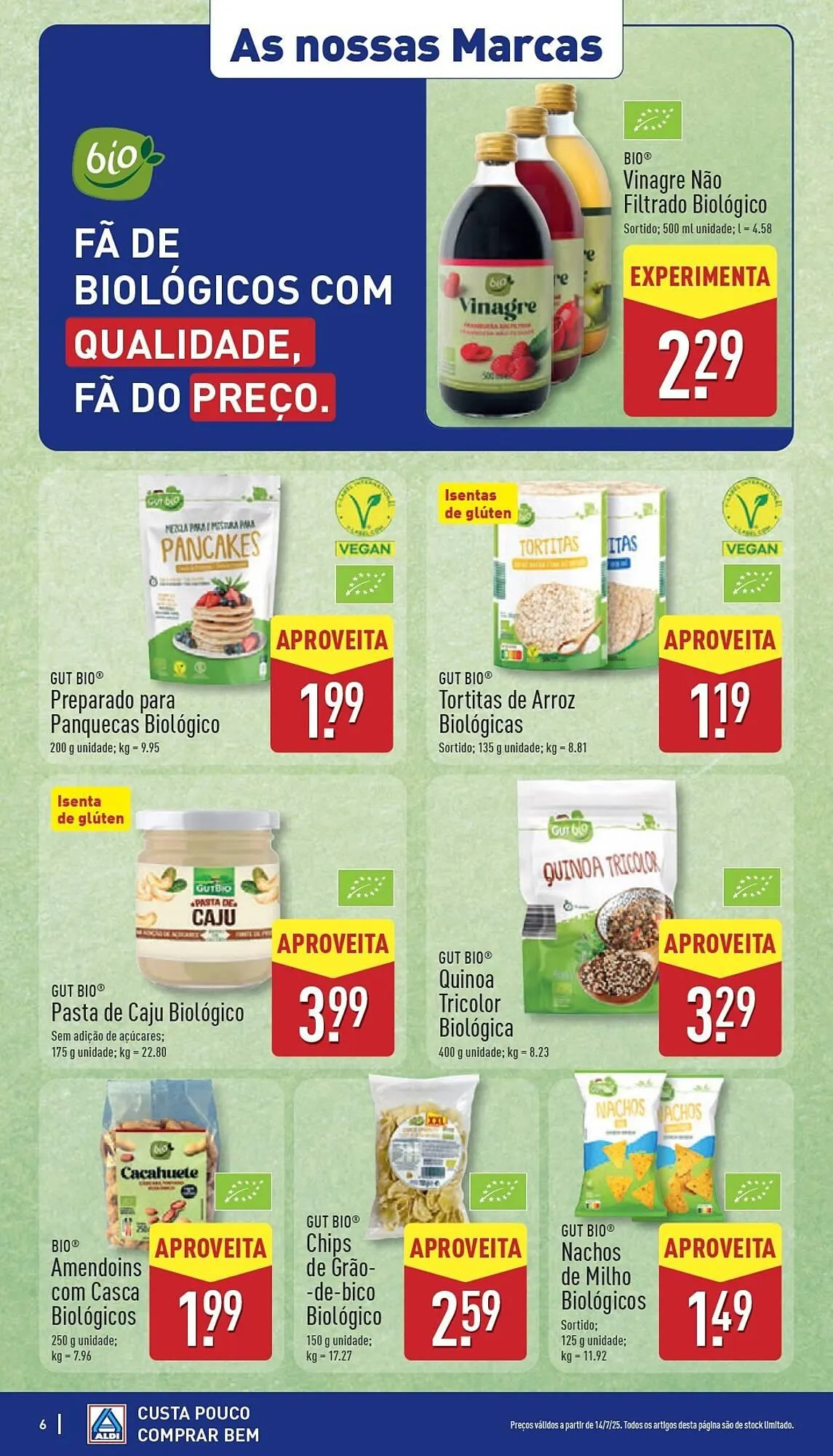 Folheto Folheto ALDI de 14 de julho até 20 de julho 2025 - Pagina 6