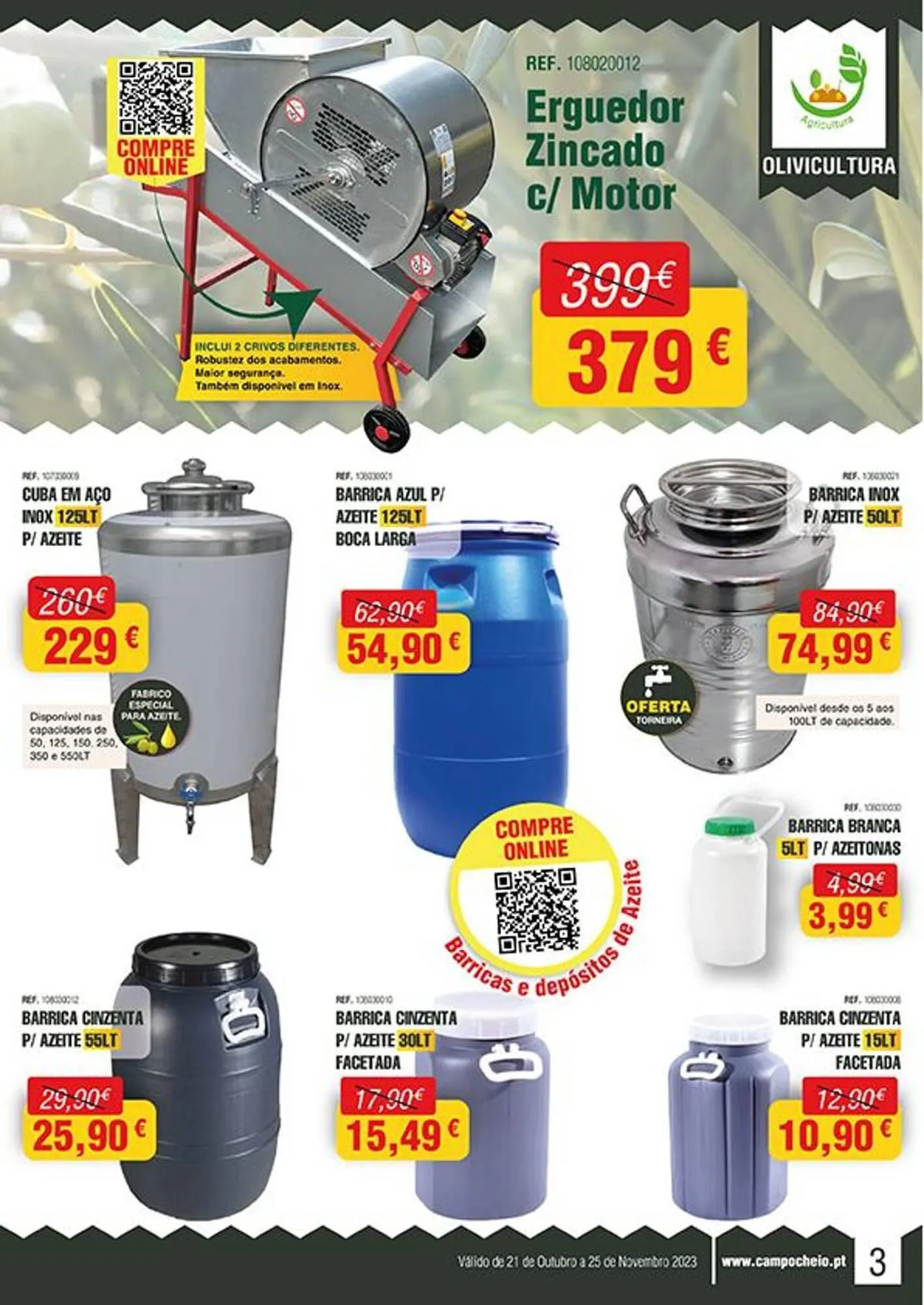 Folheto Folheto CAMPOCHEIO de 21 de outubro até 25 de novembro 2023 - Pagina 3