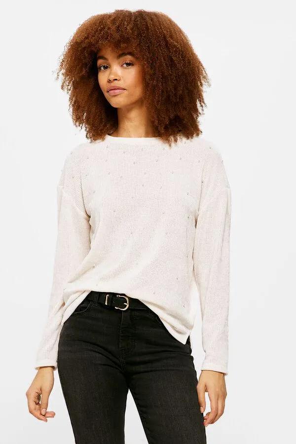 Camiseta Chenilla Perlas