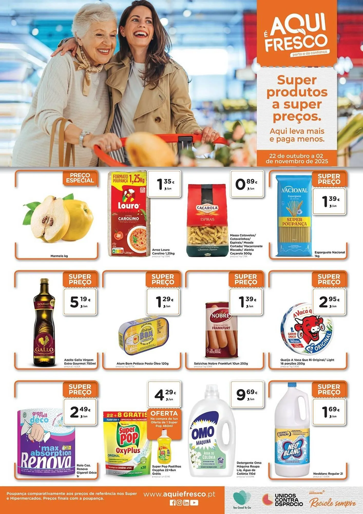 Folheto Aqui é fresco - 1