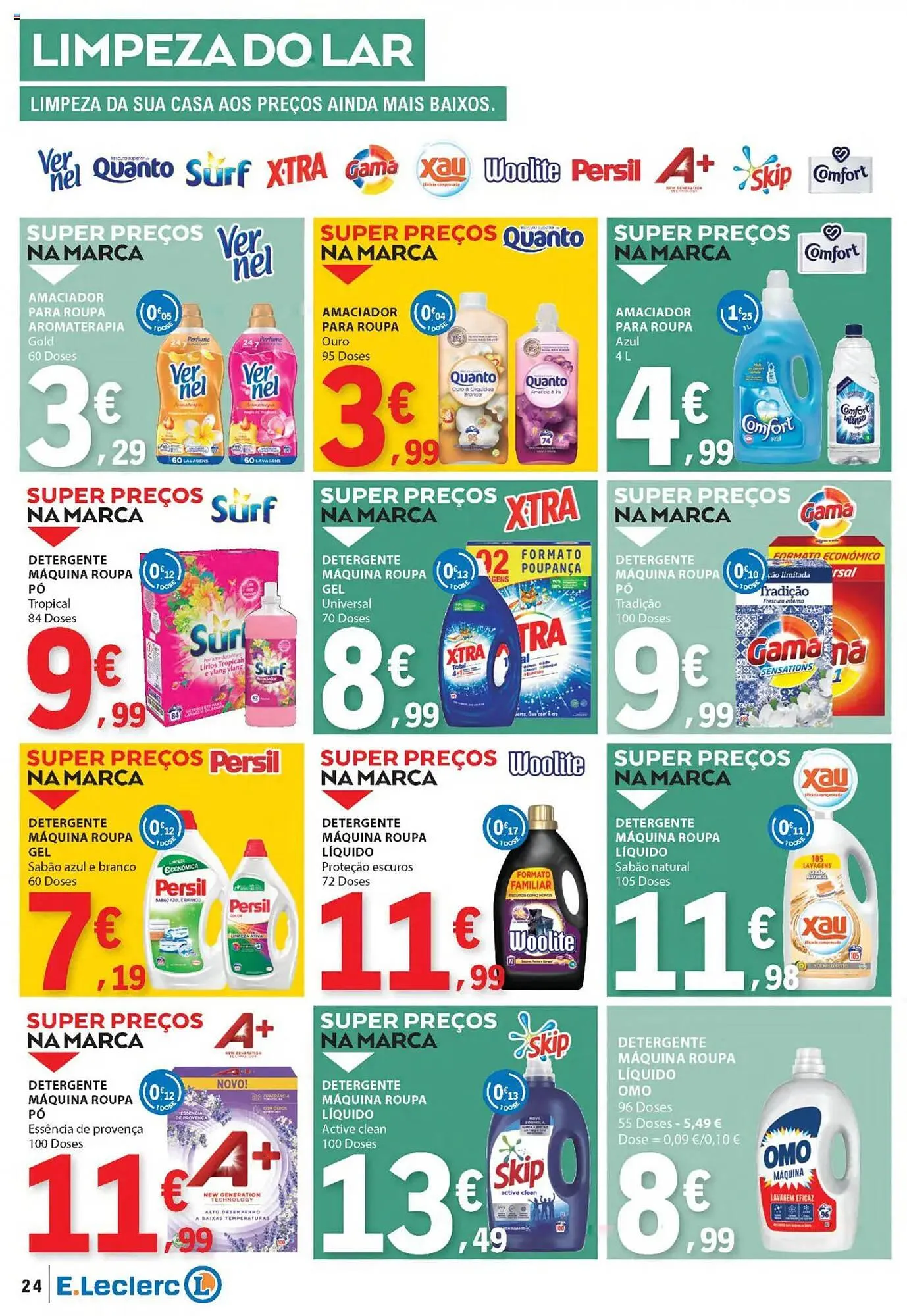 Folheto Folheto E.Leclerc de 10 de abril até 21 de abril 2025 - Pagina 24