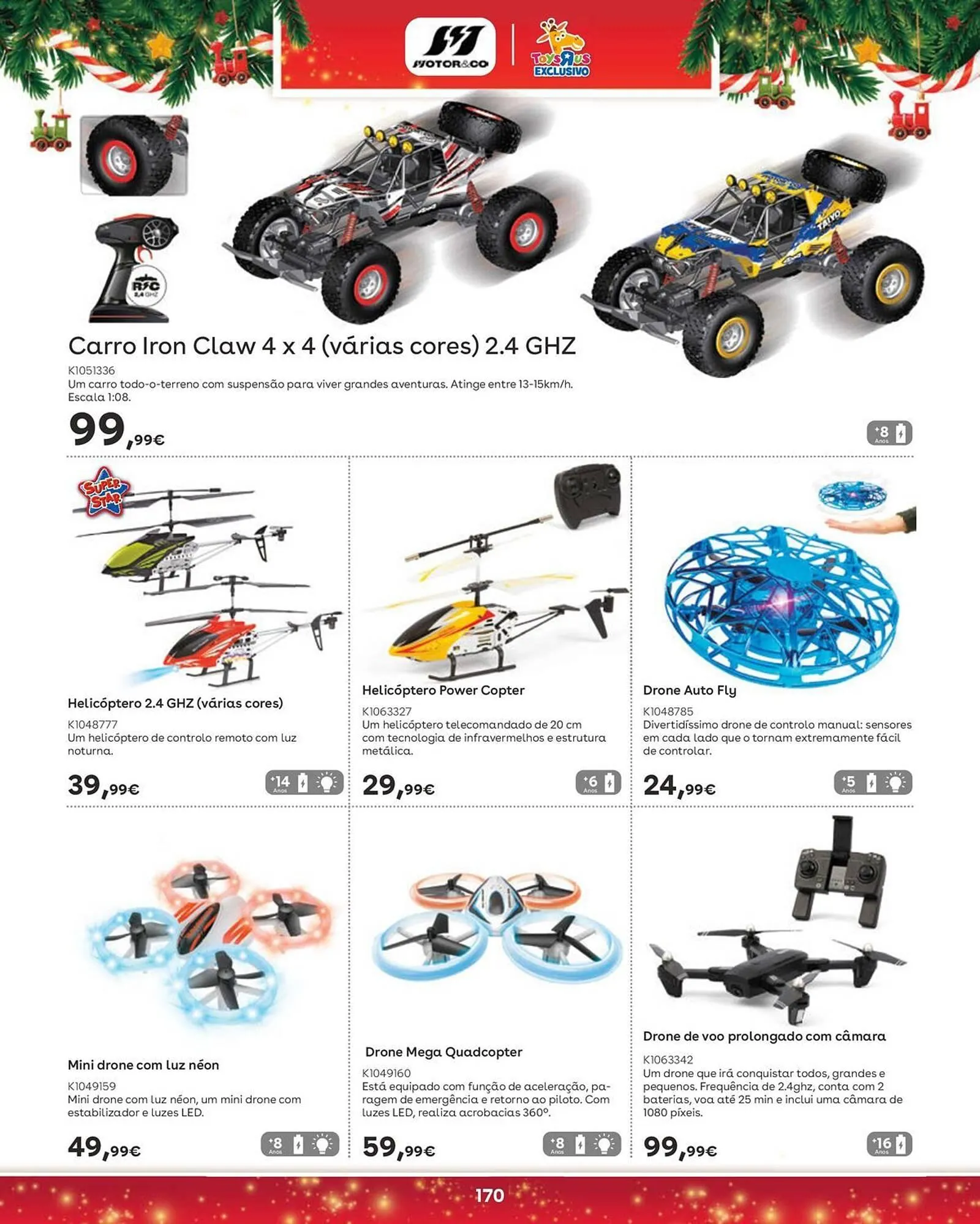 Folheto Catálogo Toys R Us de 5 de novembro até 5 de janeiro 2026 - Pagina 170