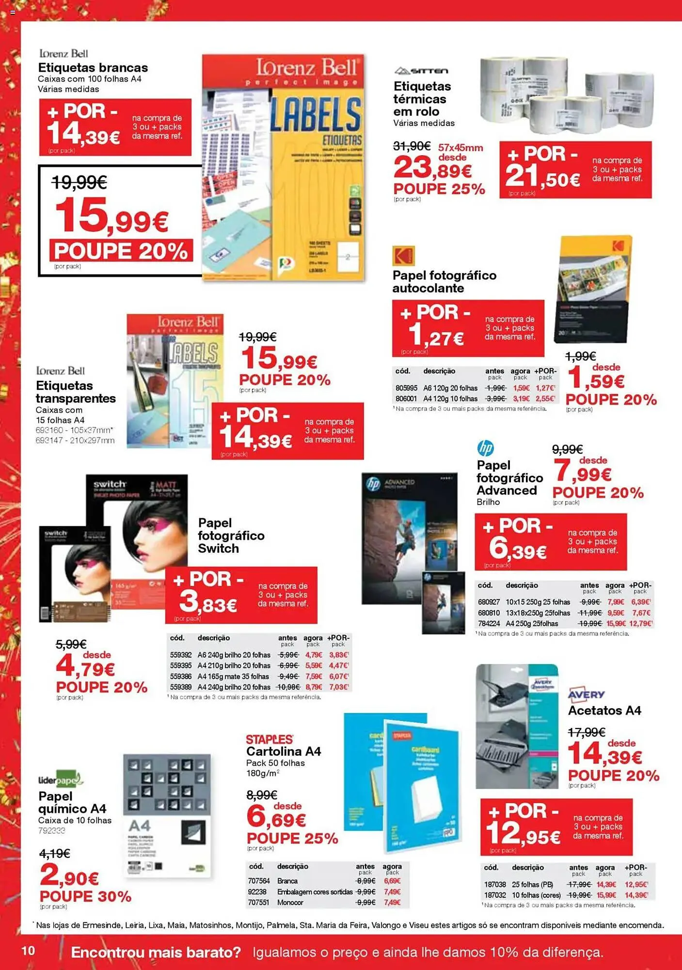 Folheto Folheto Staples de 7 de março até 27 de março 2025 - Pagina 10