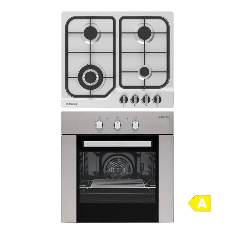 Forno Elétrico 58L + Placa Gás Inox Jocel