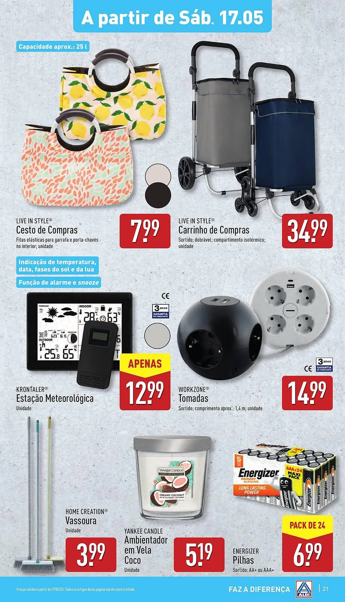 Folheto Folheto ALDI de 14 de maio até 20 de maio 2025 - Pagina 21