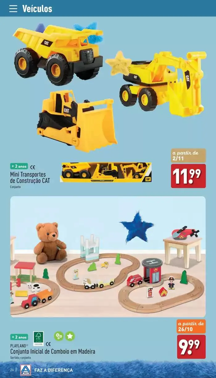 Folheto Folheto Aldi ! de 26 de outubro até 17 de dezembro 2024 - Pagina 24