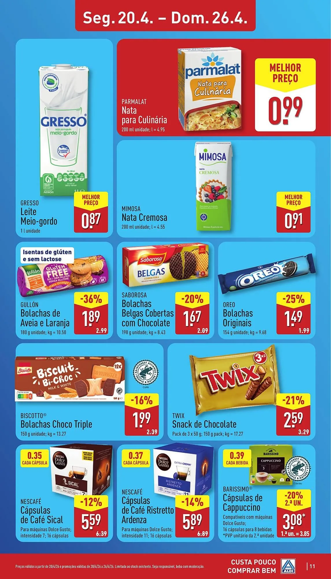 Folheto Folheto ALDI de 20 de abril até 26 de abril 2026 - Pagina 11