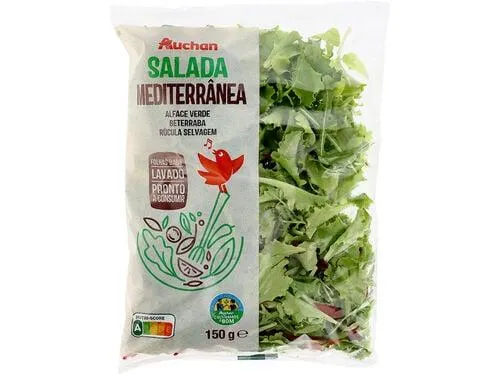 salada mediterrânea auchan cultivamos o bom 150 g