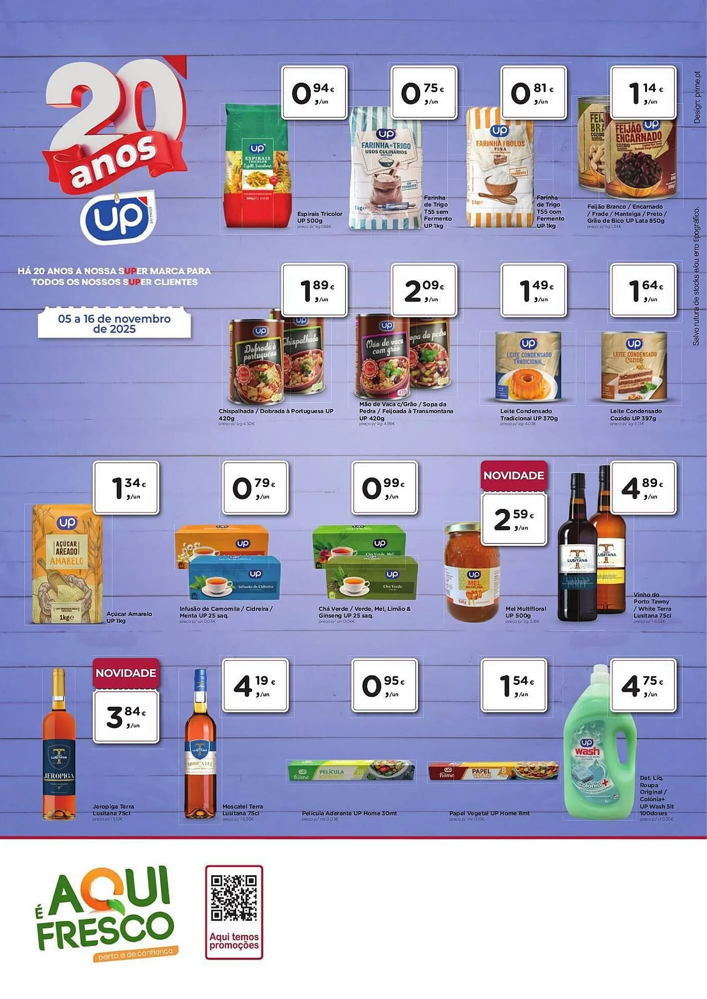 Folheto Folheto Aqui é fresco de 5 de novembro até 16 de novembro 2025 - Pagina 4