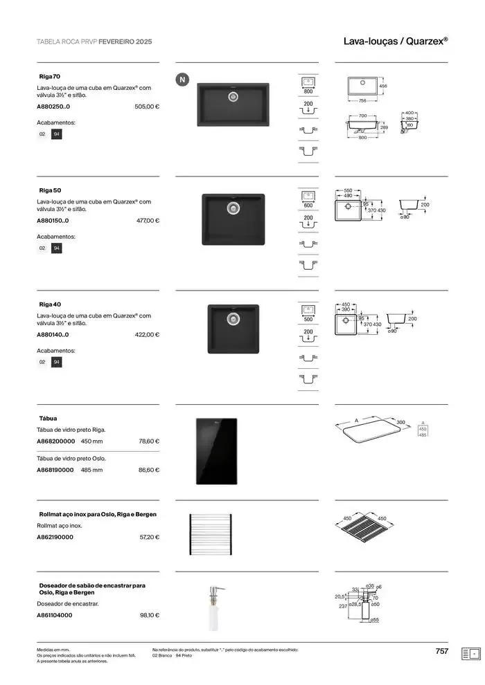 Folheto Soluções de Banho  de 6 de janeiro até 31 de dezembro 2025 - Pagina 759