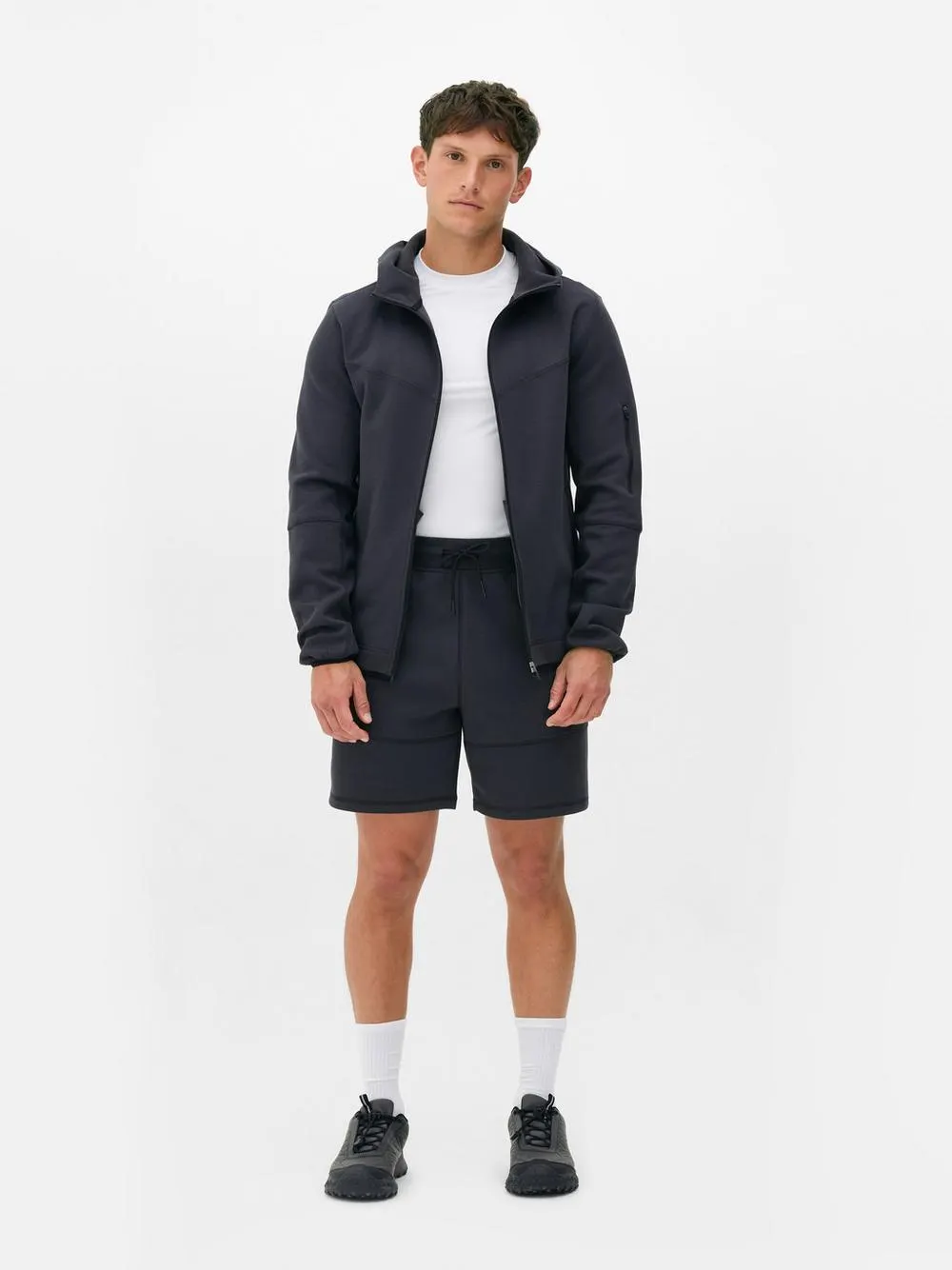 Calções desempenho cordão