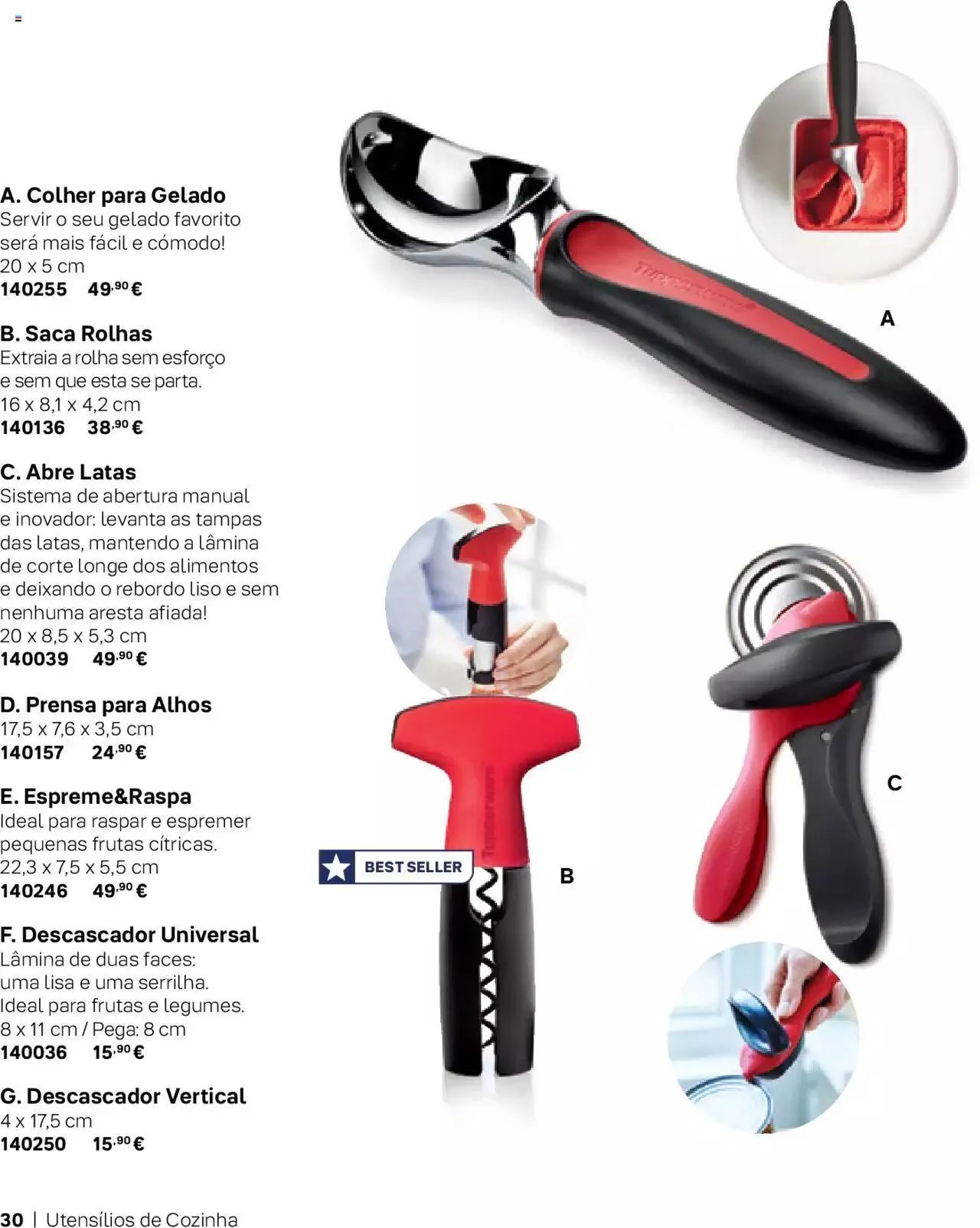 Folheto Tupperware Catálogo de 1 de setembro até 31 de dezembro 2023 - Pagina 30