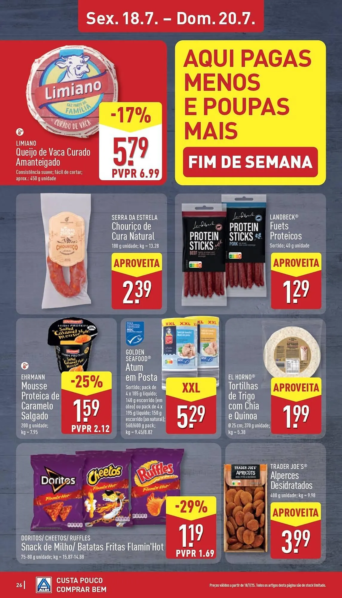 Folheto Folheto ALDI de 14 de julho até 20 de julho 2025 - Pagina 26