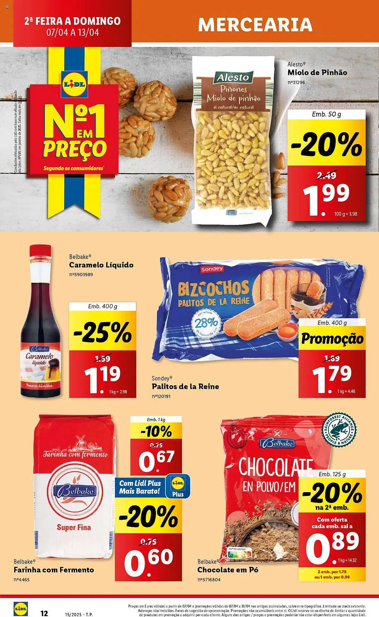 Folheto Folheto Lidl de 7 de abril até 13 de abril 2025 - Pagina 12