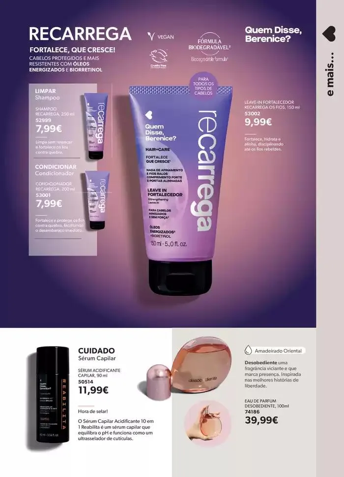 Folheto Novo Eau De Parfum de 29 de janeiro até 25 de fevereiro 2025 - Pagina 165