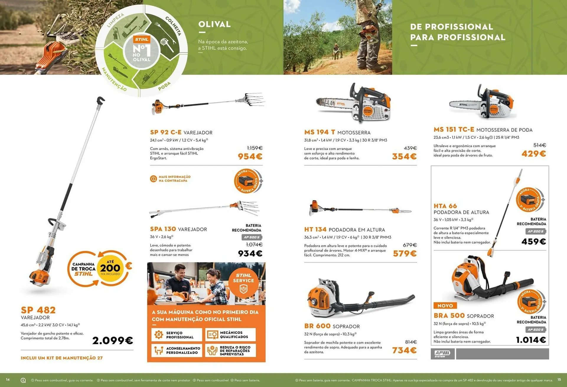 Folheto Catálogo Stihl de 13 de outubro até 16 de novembro 2025 - Pagina 8