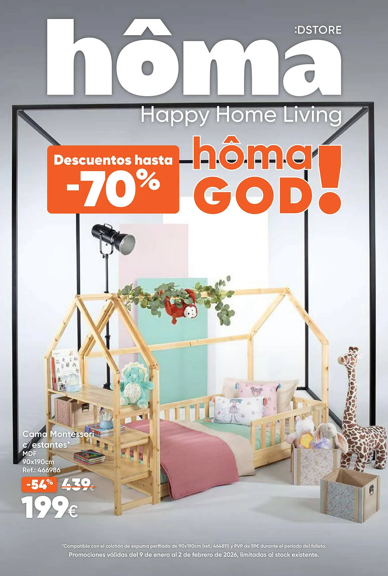 Folheto Folheto Hôma de 8 de janeiro até 2 de fevereiro 2026 - Pagina 1