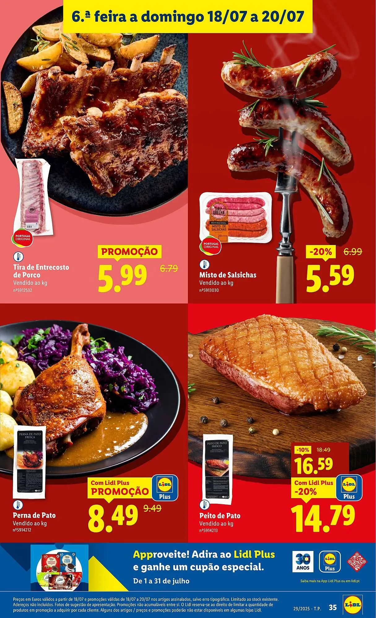 Folheto Folheto Lidl de 14 de julho até 20 de julho 2025 - Pagina 35