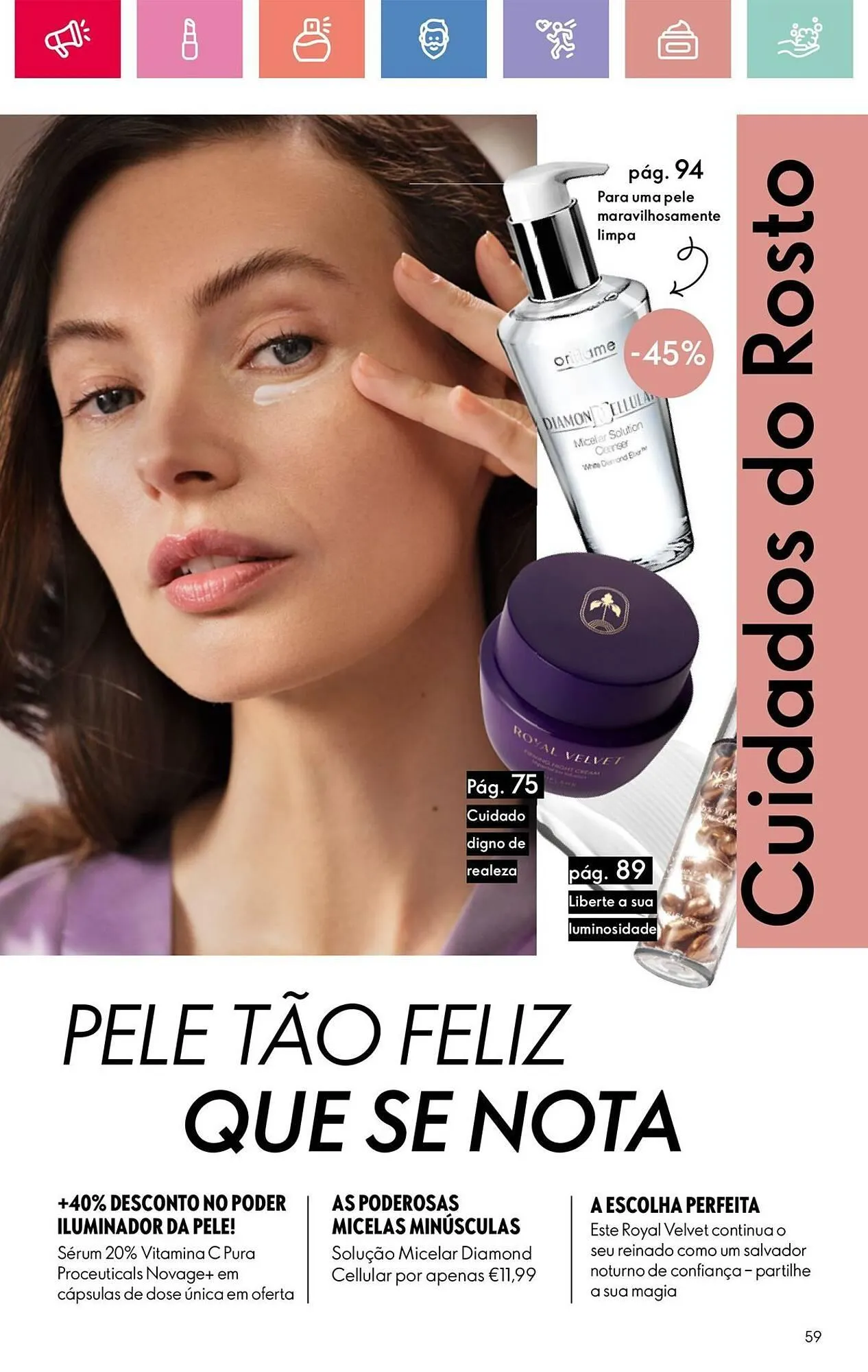 Folheto Folheto Oriflame de 4 de maio até 24 de maio 2025 - Pagina 59