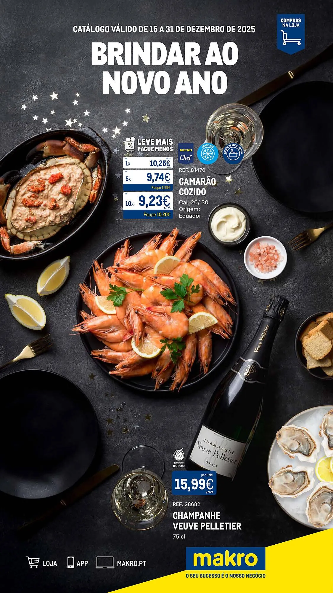 Folheto Catálogo Makro de 15 de dezembro até 31 de dezembro 2025 - Pagina 1