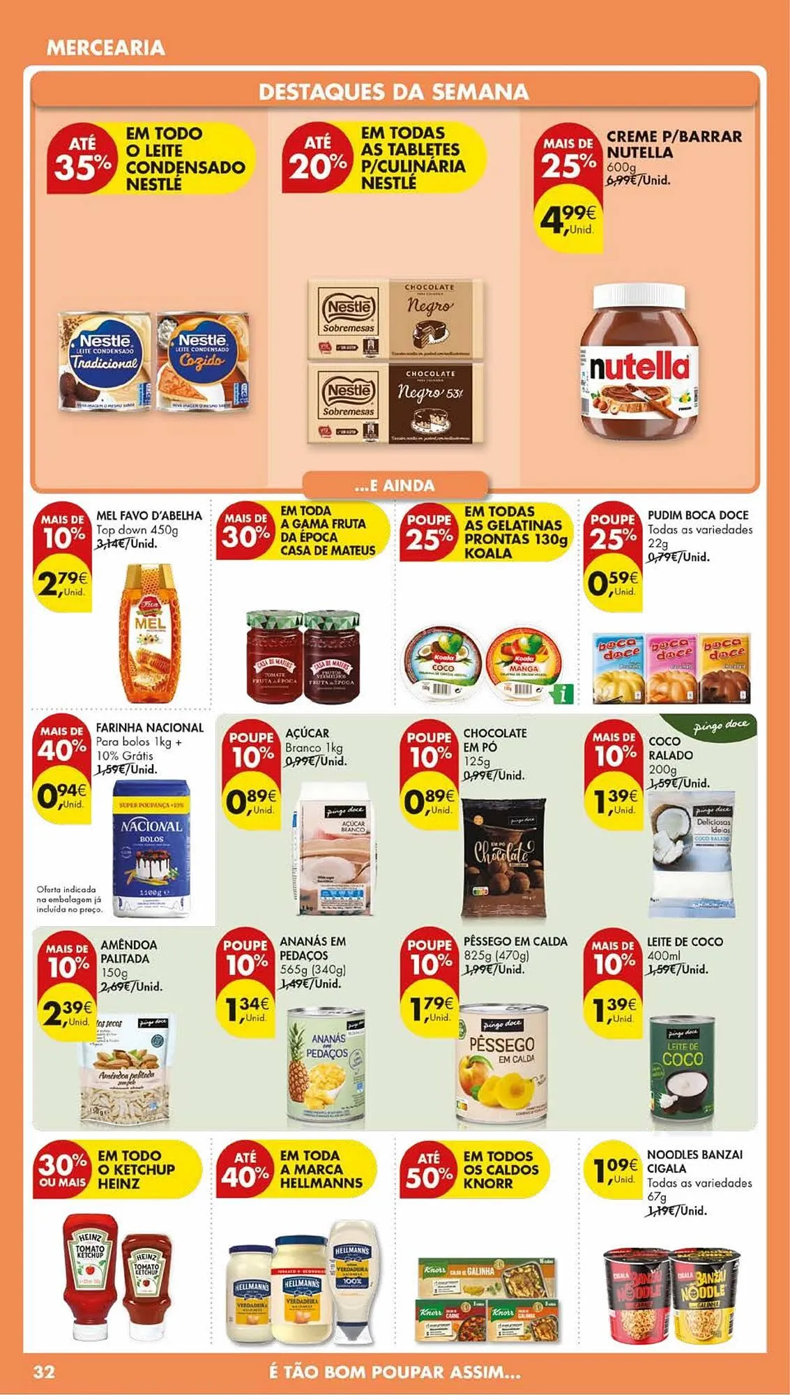 Folheto Folheto Pingo Doce de 17 de março até 23 de março 2026 - Pagina 36