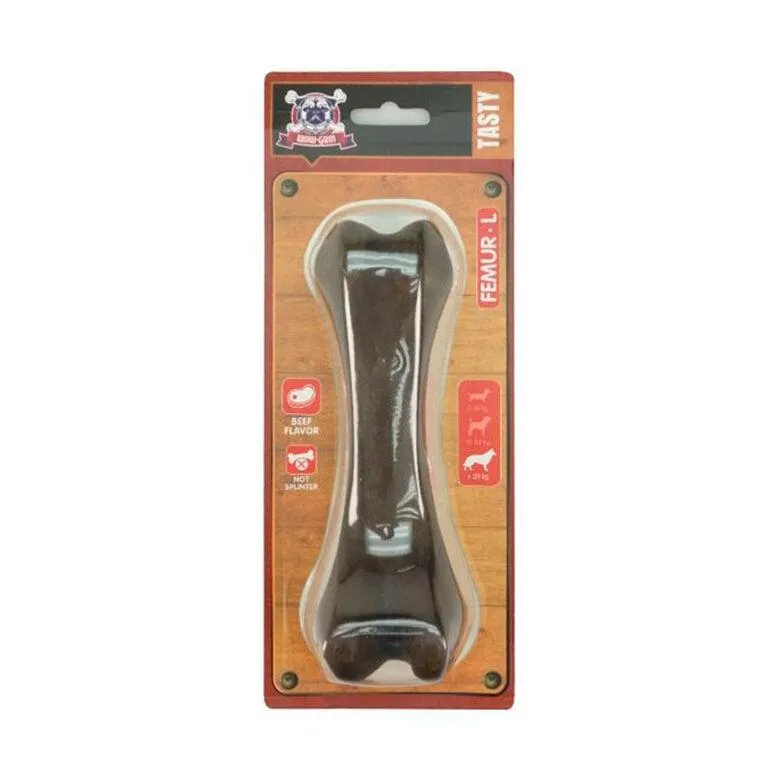 Wow Gum Osso Mordedor de Vitela para cães de raças grandes