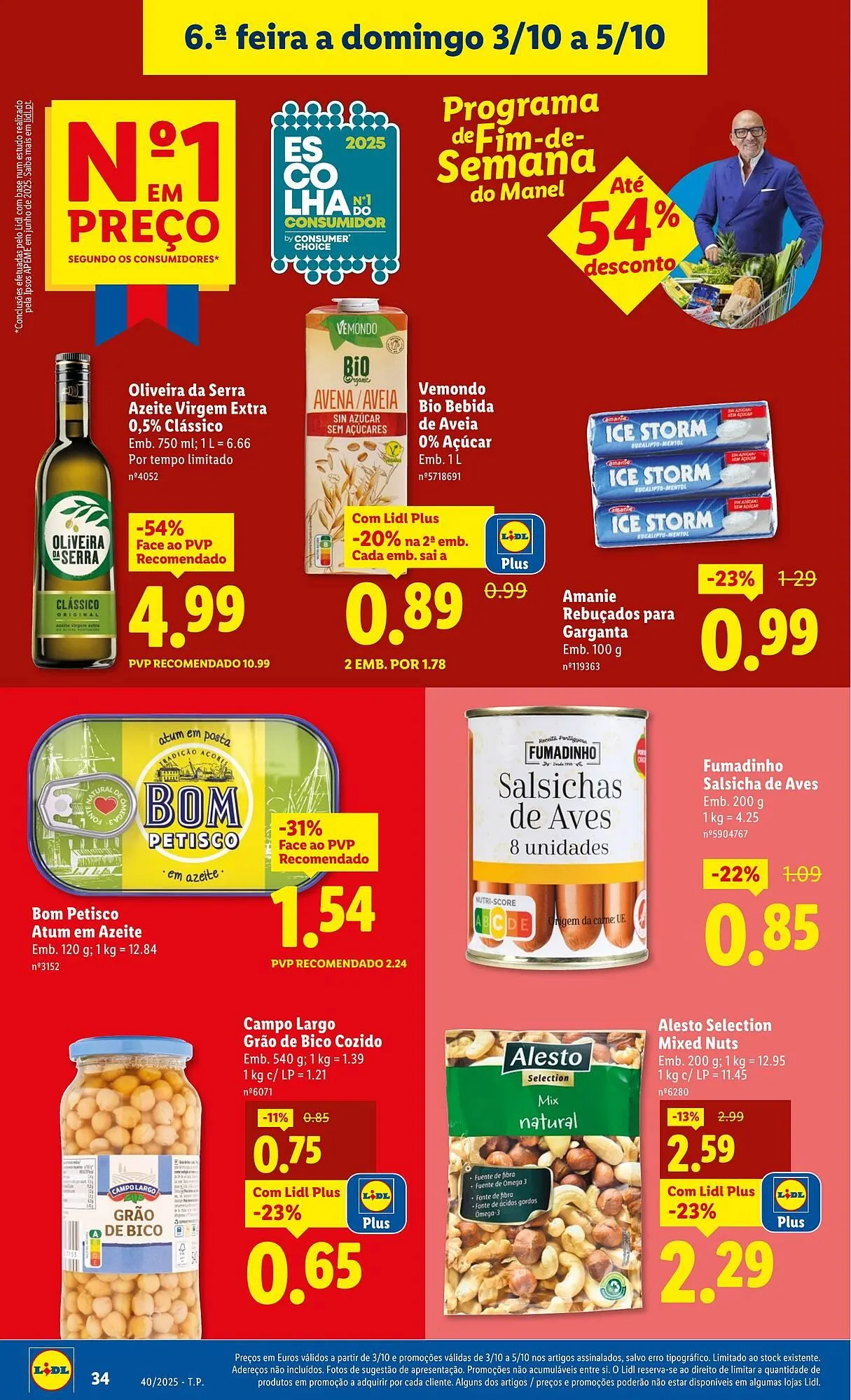 Folheto Folheto Lidl de 29 de setembro até 5 de outubro 2025 - Pagina 34