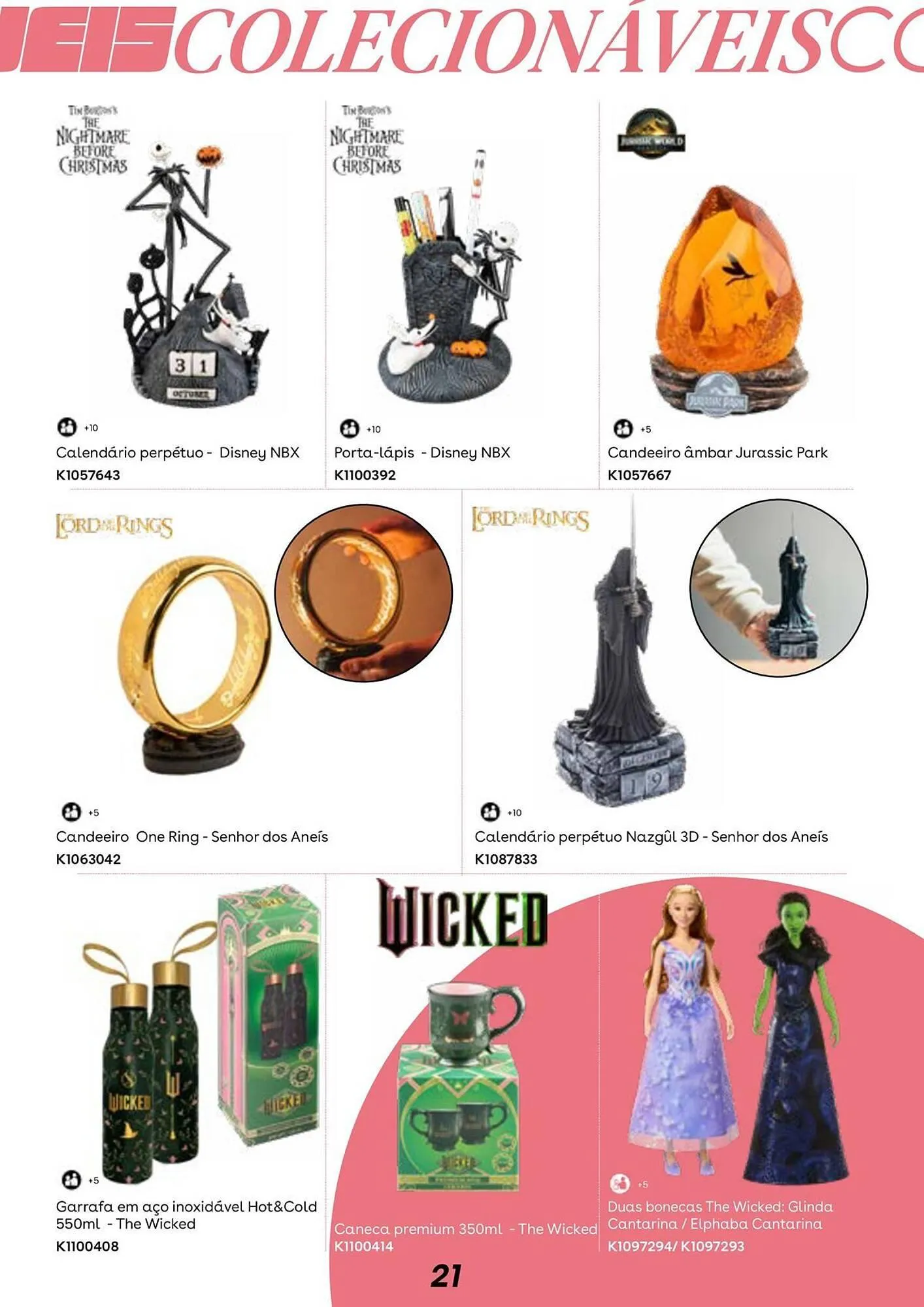 Folheto Catálogo Toys R Us de 10 de dezembro até 1 de janeiro 2026 - Pagina 21