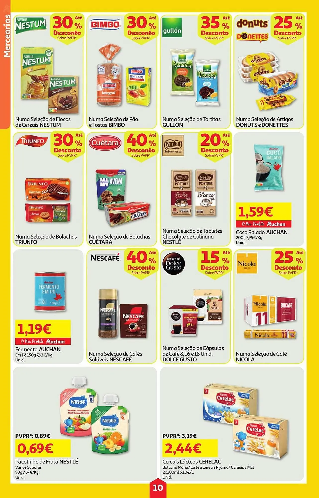 Folheto Folheto Auchan de 12 de março até 18 de março 2026 - Pagina 10