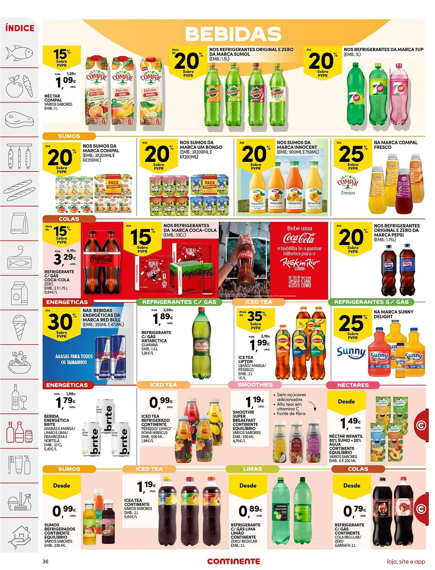 Folheto Folheto Continente de 7 de abril até 13 de abril 2026 - Pagina 36