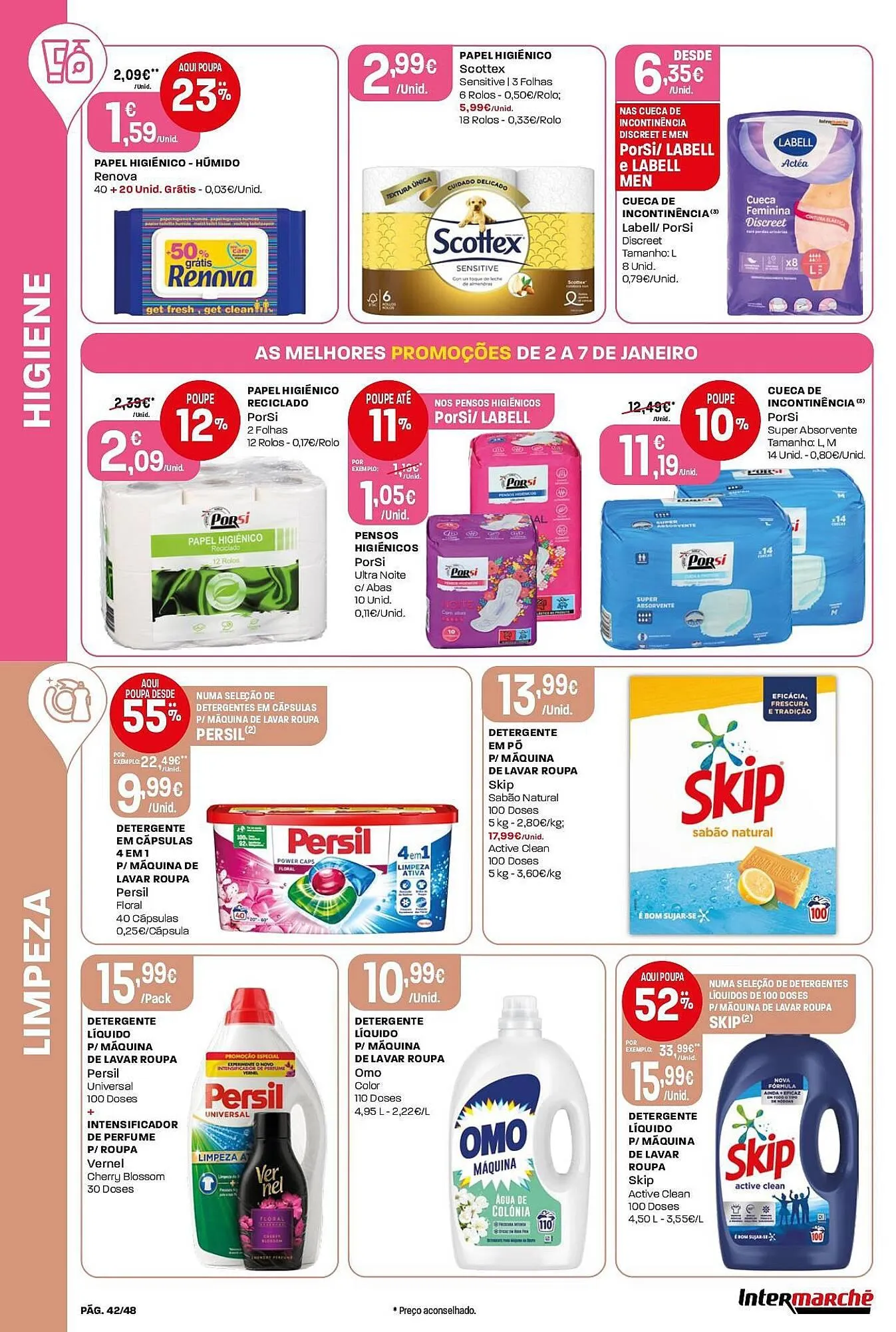 Folheto Folheto Intermarché de 2 de janeiro até 7 de janeiro 2026 - Pagina 42